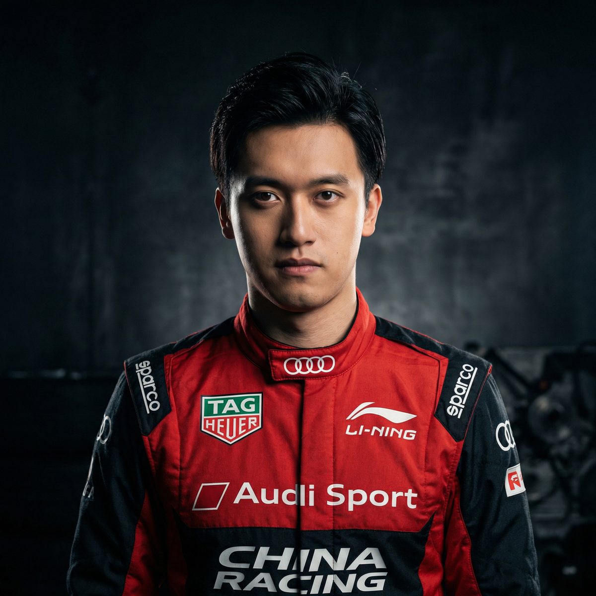 黄色仓库赛车手顾问王铭泽